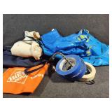 Aprons, Ikea Bag, Blue Tape