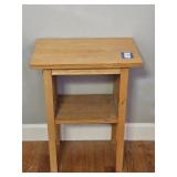 Wooden End Table