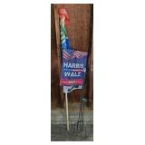 Pride Flag, Yard Flag Holders