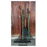 Rakes, Broom, Hoe