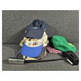 Assorted Hats, Clip on Light