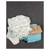 Twin Sized Floral Sheets, and Assorted Sheets