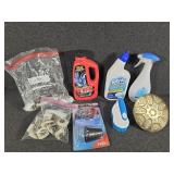 Shower Head, Cleaning Supplies, Shower Curtain