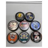 Commemorative NHL Hockey Pucks