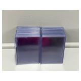 50 Hard sports cards sleeves