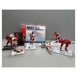 Detroit Red Wings Figurines, Custom Sports Display