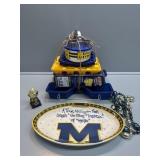 U of M Jiggler kits, U of M plate, Trophy