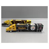 1:80 Pittsburgh Steelers Rig and Trailer