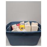 Tote with Basball Cards