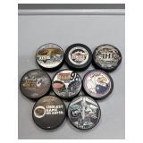 Commemorative NHL Hockey Pucks