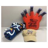 Hockey-GR Griffins Hat, foam claw, lap blanket