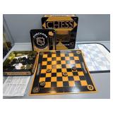 NHL Checkers, Tic-Tac and Chess Boards
