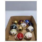Variety of tiny helmets
