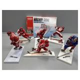 Detroit Red Wings Figurines, Custom Sports Display