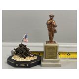 Minuteman statue, US Marine Corp war memorial