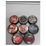 Commemorative NHL Hockey Pucks