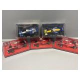 Michael Schumacher racing 5 cars