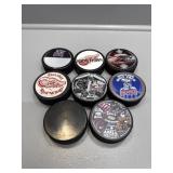 Commemorative NHL Hockey Pucks