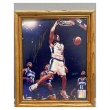 Detroit Pistons-Grant Hill autographed 8x10