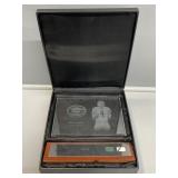 Brett Favre etched glass with stand 2003 #45/75