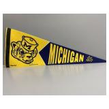 U of M regular size pennant