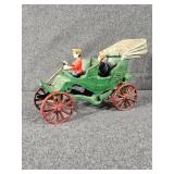 Cast Iron Car w/Passengers