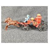 Cast Iron Fire Engine