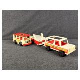 Fisher Price Little People Car & Camper Play Set
