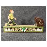 Cast Iron Strike Mechanical Bank