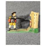 Cast Iron Willam Tell Bank