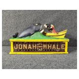 Cast Iron Bank Jonah and the Whale