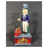 Cast Iron Uncle Sam Bank