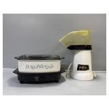 West Bend Crockpot, Presto Poplite Popcorn popper