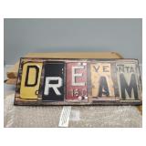 License plate Wall Decor