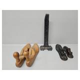 Cast Iron Shoe Forms, Wooden Shoe Farms
