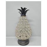 Pineapple Lamp with Clear Plastic Gems