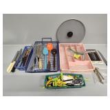 Corn Holder, Knifes, Cheese Slicer