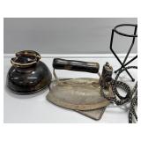 Saddle Ceramic Brown Insulator