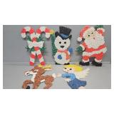 Popcorn Jolly snowman, santa, reindeer, candy