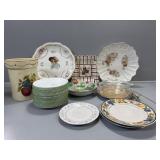 Assorted China , Decorative plates
