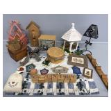 Country Decorations for shelves and walls