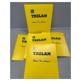 Trelan 3 ring binders