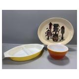 Home and Garden Birdhouse platter