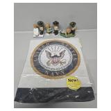 United States Marine Corp Bear Figurines, United