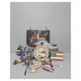 4th of July Shelf Decor