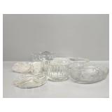 Fire King Pie Dish, Vegetable Glass Trays
