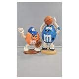 M&M Baseball Player Dispenser, M&M Basketball