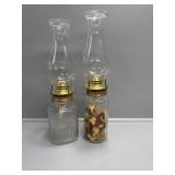 Homemade Hurricane Lamps