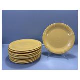 Fiesta Yellow Plates  (10), 1950-60ï¿½s