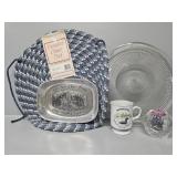 Braided Chair Pad, Microwave Plate, Minnesota